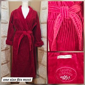 Laura Ashley Women's Red Robe